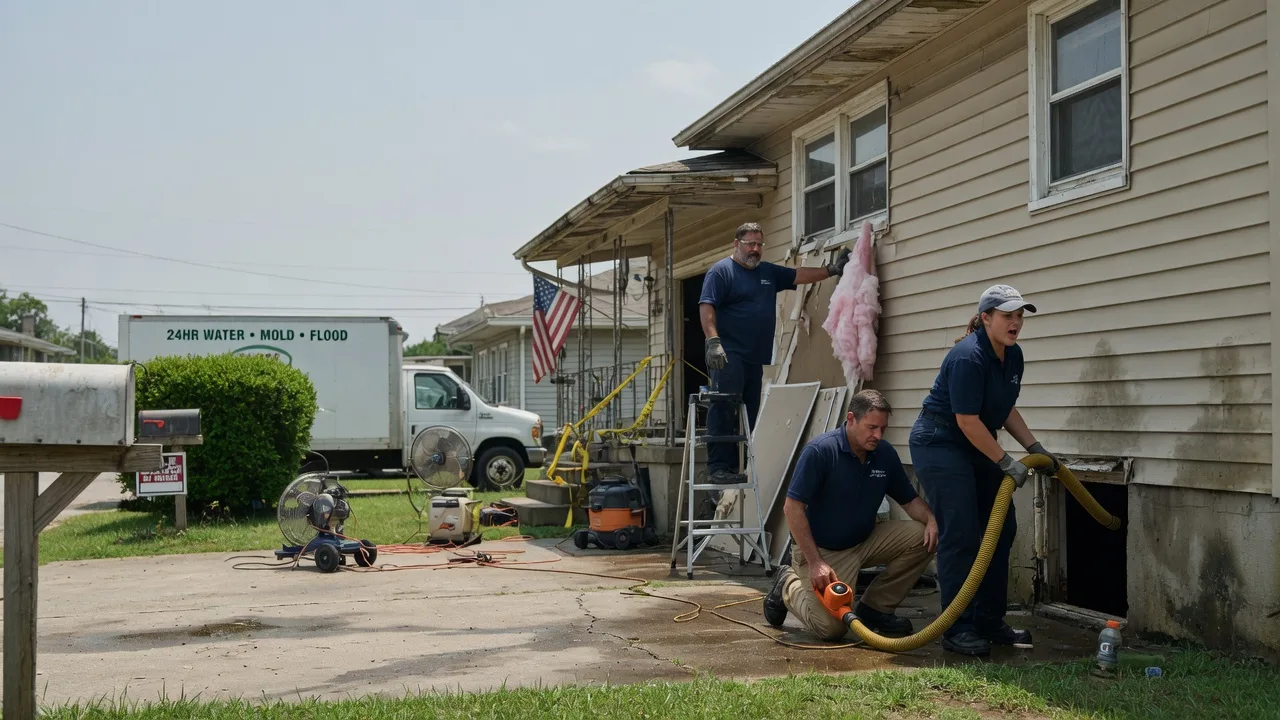 Water Damage Repair in Davilla, TX near me